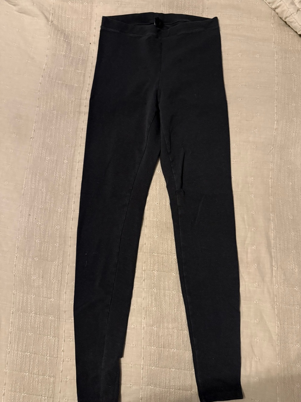SKIMS Black/Grey Stirrup Leggings